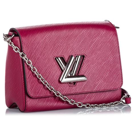 louis vuitton twist mm pink|Louis Vuitton pink shoulder bag.